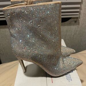 Brand new INC Glitter Bootie. Beautiful Sparkle Size 7